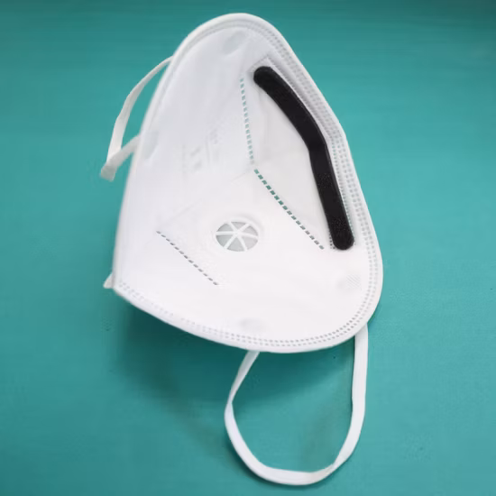 Kn95 (N95 ou FFP2) Máscara Facial com Válvula Respiratória N95 Respirador Descartável Máscara Facial Máscara Facial Descartável Earloop